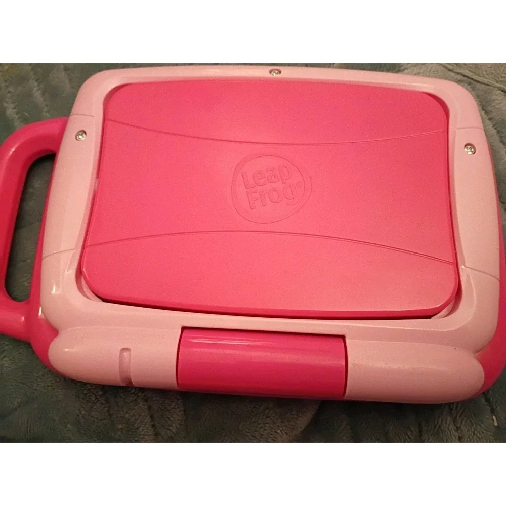 Gently Used LeapFrog 2 N 1 My Own Leaptop Touch Laptop Tablet Computer Pink 2017